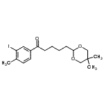 CAS#: 898757-17-0, 5-(5,5-Dimethyl-1,3-dioxan-2-yl)-1-(3-iodo-4-methylphenyl)-1-pentanone