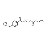 CAS#: 898757-25-0, Ethyl 6-[4-(1-azetidinylmethyl)phenyl]-6-oxohexanoate