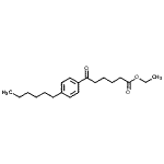 CAS#: 898757-30-7, Ethyl 6-(4-hexylphenyl)-6-oxohexanoate