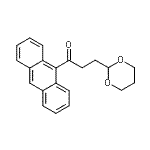 CAS 登录号：898757-47-6， 1-(9-蒽基)-3-(1,3-二恶烷-2-基)-1-丙酮