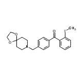 CAS#: 898757-72-7, [4-(1,4-Dioxa-8-azaspiro[4.5]dec-8-ylmethyl)phenyl][2-(methylsulfanyl)phenyl]methanone