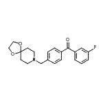 CAS#: 898757-84-1, [4-(1,4-Dioxa-8-azaspiro[4.5]dec-8-ylmethyl)phenyl](3-fluorophenyl)methanone