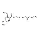 CAS#: 898758-23-1, Ethyl 8-(2,4-dimethoxyphenyl)-8-oxooctanoate