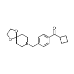 CAS#: 898758-58-2, Cyclobutyl[4-(1,4-dioxa-8-azaspiro[4.5]dec-8-ylmethyl)phenyl]methanone