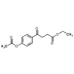 CAS 登录号：898758-83-3， 乙基4-(4-乙酰氧基苯基)-4-氧代丁酸酯