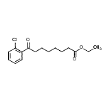 CAS#: 898759-09-6, Ethyl 8-(2-chlorophenyl)-8-oxooctanoate