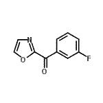 CAS#: 898759-69-8, (3-Fluorophenyl)(1,3-oxazol-2-yl)methanone