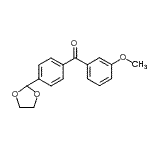 CAS#: 898759-88-1, [4-(1,3-Dioxolan-2-yl)phenyl](3-methoxyphenyl)methanone