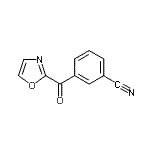 CAS#: 898759-89-2, 3-(1,3-Oxazol-2-ylcarbonyl)benzonitrile
