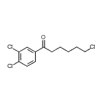 CAS#: 898761-00-7, 6-Chloro-1-(3,4-dichlorophenyl)-1-hexanone