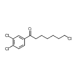 CAS#: 898761-02-9, 7-Chloro-1-(3,4-dichlorophenyl)-1-heptanone
