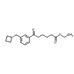 CAS#: 898761-14-3, Ethyl 6-[3-(1-azetidinylmethyl)phenyl]-6-oxohexanoate