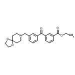 CAS#: 898761-59-6, Ethyl 3-[3-(1,4-dioxa-8-azaspiro[4.5]dec-8-ylmethyl)benzoyl]benzoate
