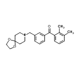 CAS#: 898761-81-4, (2,3-Dimethylphenyl)[3-(1,4-dioxa-8-azaspiro[4.5]dec-8-ylmethyl)phenyl]methanone