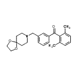 CAS#: 898761-87-0, (2,6-Dimethylphenyl)[3-(1,4-dioxa-8-azaspiro[4.5]dec-8-ylmethyl)phenyl]methanone