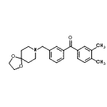 CAS#: 898761-89-2, (3,4-Dimethylphenyl)[3-(1,4-dioxa-8-azaspiro[4.5]dec-8-ylmethyl)phenyl]methanone