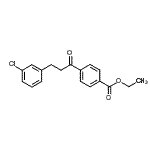 CAS#: 898762-44-2, Ethyl 4-[3-(3-chlorophenyl)propanoyl]benzoate