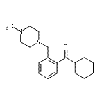 CAS#: 898762-65-7, Cyclohexyl{2-[(4-methyl-1-piperazinyl)methyl]phenyl}methanone