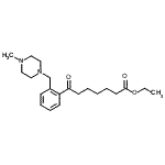 CAS#: 898762-73-7, Ethyl 7-{2-[(4-methyl-1-piperazinyl)methyl]phenyl}-7-oxoheptanoate