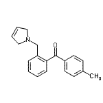 CAS#: 898762-83-9, [2-(2,5-Dihydro-1H-pyrrol-1-ylmethyl)phenyl](4-methylphenyl)methanone