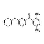 CAS#: 898763-16-1, (2,5-Dimethylphenyl)[3-(4-thiomorpholinylmethyl)phenyl]methanone