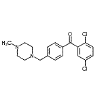 CAS#: 898763-24-1, (2,5-Dichlorophenyl){4-[(4-methyl-1-piperazinyl)methyl]phenyl}methanone