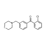 CAS#: 898763-37-6, (2-Chlorophenyl)[3-(4-thiomorpholinylmethyl)phenyl]methanone