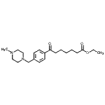 CAS#: 898763-65-0, Ethyl 7-{4-[(4-methyl-1-piperazinyl)methyl]phenyl}-7-oxoheptanoate