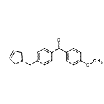 CAS#: 898763-81-0, [4-(2,5-Dihydro-1H-pyrrol-1-ylmethyl)phenyl](4-methoxyphenyl)methanone
