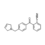 CAS#: 898763-83-2, 2-[4-(2,5-Dihydro-1H-pyrrol-1-ylmethyl)benzoyl]benzonitrile