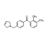 CAS#: 898764-11-9, [4-(2,5-Dihydro-1H-pyrrol-1-ylmethyl)phenyl](2,3-dimethylphenyl)methanone