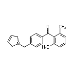 CAS#: 898764-19-7, [4-(2,5-Dihydro-1H-pyrrol-1-ylmethyl)phenyl](2,6-dimethylphenyl)methanone