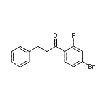 CAS#: 898764-54-0, 1-(4-Bromo-2-fluorophenyl)-3-phenyl-1-propanone