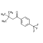 CAS#: 898764-76-6, 3,3-Dimethyl-1-[4-(trifluoromethyl)phenyl]-1-butanone
