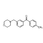 CAS#: 898765-03-2, (4-Methylphenyl)[3-(4-morpholinylmethyl)phenyl]methanone