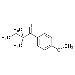 CAS#: 898765-08-7, 1-(4-Methoxyphenyl)-2,2-dimethyl-1-butanone