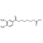 CAS 登录号：898765-12-3， 8-(3,4-二甲基苯基)-8-氧代辛酸