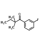 CAS 登录号：898765-46-3， 1-(3-氟苯基)-2,2-二甲基-1-丁酮