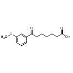 CAS#: 898765-60-1, 7-(3-Methoxyphenyl)-7-oxoheptanoic acid