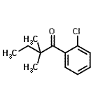 CAS#: 898765-74-7, 1-(2-Chlorophenyl)-2,2-dimethyl-1-butanone