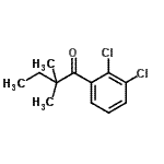 CAS 登录号：898765-92-9， 1-(2,3-二氯苯基)-2,2-二甲基-1-丁酮