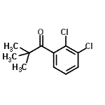CAS 登录号：898766-54-6， 1-(2,3-二氯苯基)-2,2-二甲基-1-丙酮