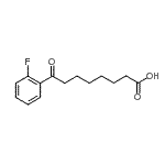 CAS#: 898766-58-0, 8-(2-Fluorophenyl)-8-oxooctanoic acid