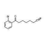 CAS#: 898766-76-2, 7-(2-Bromophenyl)-7-oxoheptanenitrile