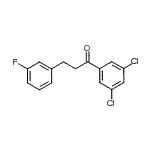 CAS#: 898767-65-2, 1-(3,5-Dichlorophenyl)-3-(3-fluorophenyl)-1-propanone