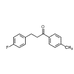 CAS#: 898767-89-0, 3-(4-Fluorophenyl)-1-(4-methylphenyl)-1-propanone