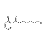 CAS#: 898768-20-2, 7-Chloro-1-(2-chlorophenyl)-1-heptanone