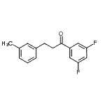 CAS#: 898768-21-3, 1-(3,5-Difluorophenyl)-3-(3-methylphenyl)-1-propanone