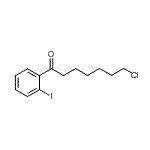 CAS#: 898768-38-2, 7-Chloro-1-(2-iodophenyl)-1-heptanone