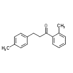 CAS 登录号：898768-42-8， 1-(2-甲基苯基)-3-(4-甲基苯基)-1-丙酮
